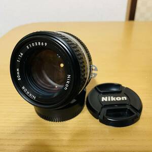 Nikon Ai-S NIKKOR 50mm F1.4　ニコン　AIS ニッコール　MFレンズ　単焦点　Fマウント　レンズ
