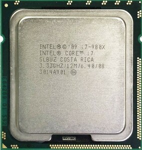 Intel Core i7-980X SLBUZ 6C 3.33GHz 12MB 130W LGA 1366