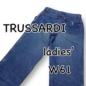 TRUSSARDI トラサルディ サイズ36 ウエスト61cm Sサイズ ハイウエスト レディース ジーンズ デニム M186