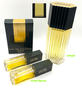 ★アラミス香水・メーカー廃盤/入手困難【ESTEE LAUDER】LAUDER FOR MEN EDC.100ml入Spray+10ml入Spray×2本セット・総計120ml入・箱無 