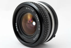 【並級】ニコン Nikon Ai 20mm F4 マニュアルレンズ 広角レンズ【動作確認済】#47