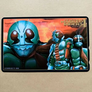 【未使用】テレカ 50度 仮面ライダー THE LEGEND OF MASKED RIDERS　