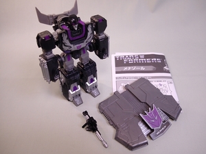 開封品 欠品無し メナゾール タイタイウム トランスフォーマー / TF TITANIUM MENASOR メナソー