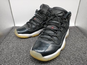 NIKE AIR JORDAN 11 RETRO ナイキ ハイカットスニーカー 378038-002 サイズ24cm ブラック 黒