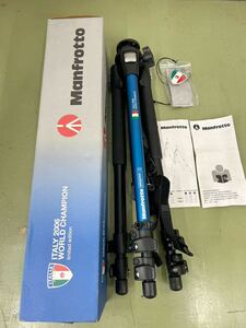 ☆Manfrotto ITALY 2006 WORLD CHAMPION limited edition 三脚　現状品　カメラ用品　カメラアクセサリー　マンフロット