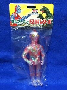 新ウルトラマン クリア オーロラ 夕陽カラー ソフビ/ブルマァク