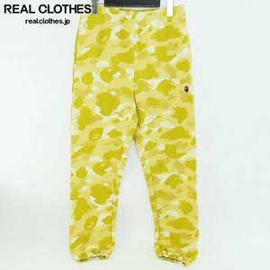 A BATHING APE/アベイシングエイプ COLOR CAMO SWEAT PANTS/カラー カモフラ柄 スウェットパンツ 1K30252005/S /060