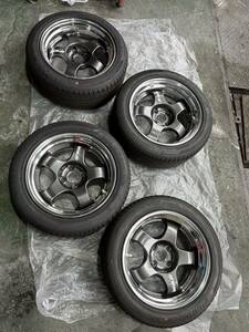 ワーク マイスター S1 4本セット pcd100 4穴 7.0J ET0 15インチ 通しサイズ work Meister 195/50R15