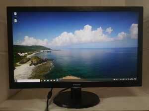 送料込み 使用時間3533 PHILIPS 273V5LHAB/11 27ワイド フルHD 液晶モニタ 2019製 VGA/DVI-D/HDMI 2