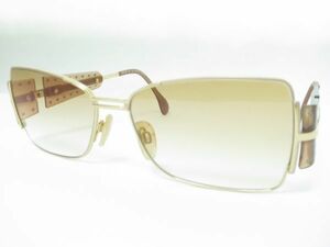 CAZAL カザール　サングラス メガネ 眼鏡　59□16 130　MOD.947 COL.497　ドイツ製　お洒落な　ゴールド×ブラウン系　