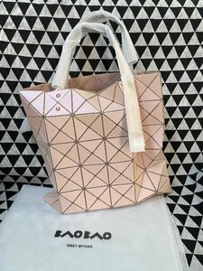 BAO BAO ISSEY MIYAKE バオバオ イッセイミヤケ トートバッグ ショルダーバッグ 中古 ■ ポリエステル ■ ピンク ■ JM A