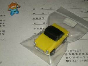 ◆激渋！◆販促プルバックカー『ホンダＳ６００黄』非売◆BOX箱市