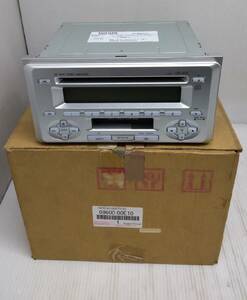 送料無料S64438 トヨタ純正 CDカセットチューナー TOYOTA 08600-00E10 CKP-W52 美品