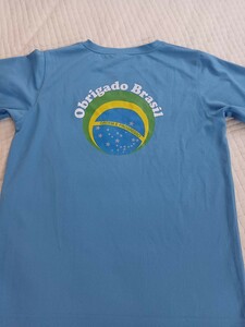 ジョガボーラ　Jogabora　ブラジル　サッカー　速乾　Tシャツ　S　フットサル　南米　ペレ　ジーコ　ロナウド　半袖Tシャツ