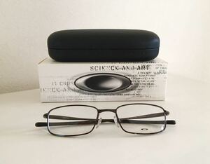 新品未使用☆OAKLEY オークリー メガネフレーム　CASING(52) Polished Brown ツヤありこげ茶☆眼鏡