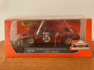 1/32 slot.it Ford GT40 Sebring 1966 G.Hill/ J.Stewart