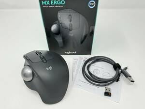 中古美品(未使用）☆ロジクール MX ERGO ワイヤレス トラックボール MXTB1dr