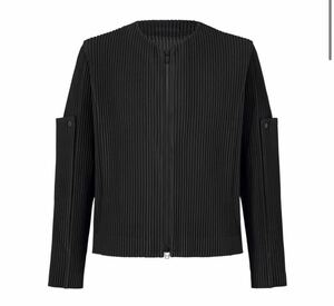 UNFOLD HOMME PLISS ISSEY MIYAKE ジャケット PLEATS ブラック ブルゾン イッセイミヤケ HOMME 長袖