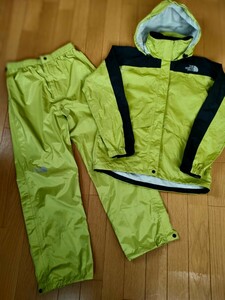 美品★ザノースフェイスTHE NORTH FACE Sサイズ ★レディース レインテックス NPW10032 ジャケット パンツ 上下 セットアップ ★アウトドア