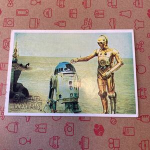 スターウォーズ　古いカード　1977 ケナー　C-3PO R2-D2