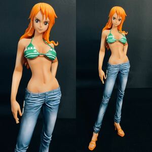 リペイント ワンピース ナミ 美少女 フィギュア グランディスタ grandista バンプレストone piece nami figure