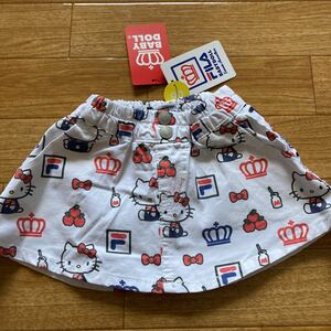 BABYDOLL☆FILA☆スカート☆90サイズ☆未使用☆キティ