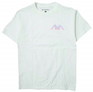 40s＆Shorties フォーティスアンドショーティース 発泡プリント M字開脚 Tシャツ M WHITE 半袖 トップス g11216