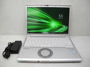 ☆1円スタート☆第8世代☆CF-SV8RDCVS.高解像度.累積12060☆Core i5 1.60GHz/8GB/SSD256GB/無線/Bluetooth/カメラ/Office/Win11 DtoD領域☆