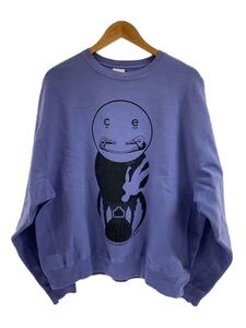 C.E(CAV EMPT)◆OVERDYE MD IN THE PRESENT CREW NECK/L/コットン/PUP/CES22CS13