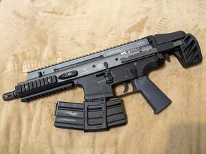 【希少品】RA-TECH/WE FN SCAR-SC コンプリートGBB LV3カスタム (検)PDW we-tech Renegade ガスブローバック FAB MAGPUL