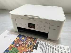 ★動作確認済み EPSON エプソン インクジェットプリンター 複合機 EW-452A おまけインク付き A4 Wi-Fi 自動両面印刷 中古品 管理J808