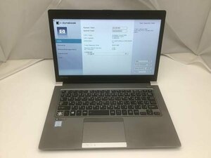 ジャンク!TOSHIBA RZ63/NS○Core i5 8250U 1.6G 8G 256G