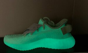 タグ付き/本体のみ adidas YEEZY BOOST 350 V2 GLOW EH5360 サイズ:23.5cm アディダス イージーブースト スニーカー ☆良品☆[75]