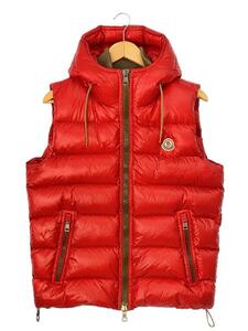MONCLER◆ダウンベスト/2/ナイロン/RED/122-091-43360-05