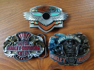 HARLEY-DAVIDSON バックル ヴィンテージ