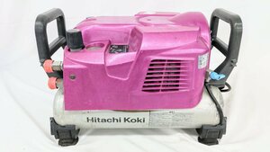 T1755 ジャンク品 Hitachi Koki 日立工機 HiKOKI ハイコーキ 高圧エアコンプレッサー EC1430H2 エアーパンチ 100V 50Hz/60Hz共用
