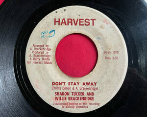 SHARON TUCKER / DONT STAY AWAY LOVERS REGGAE 45 試聴