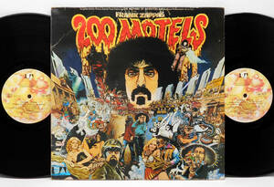 ★FRANCE盤 1970年代プレス 2LP★FRANK ZAPPA(THE MOTHERS OF INVENTION)/200 Motels 1971年 高音圧 RINGO STARR(BEATLES)出演映画サントラ