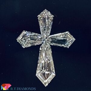 CROSS 十字架形ダイヤモンドセット 1.125ct 4PC/RT1413/CGL