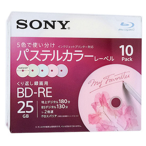 SONY ブルーレイディスク 10BNE1VJCS2 BD-RE 2倍速 10枚組 [管理:1000023026]