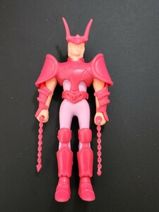 聖闘士星矢　バトルセイントボックス　アンドロメダ座　新生アンドロメダ・瞬　ピンク　中古　当時物　フィギュア　消しゴム　ガチャ　食玩