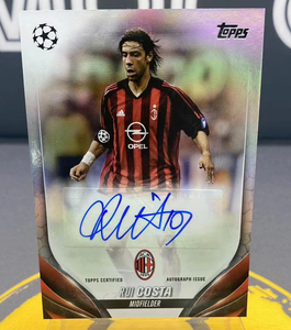 2024 Topps UCC UEFA ルイ・コスタ Rui Costa 直筆サインカード AC Mlian Auto