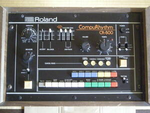 超激レア！　ローランド　コンピューリズム　Roland CompuRhythm CR-800　整備済み動作品