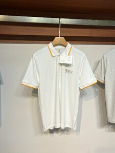 送料無料　ブルネロクチネリ　BRUNELLO CUCINELLI メンズ　ポロシャツ　ロゴ有り　ビジネス　半袖　M-XXL　サイズ選択可能　4013