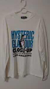 ヒステリックグラマー　HYSTERIC GLAMOUR　ロンT　長袖Tシャツ　プリントTシャツ サイズＭ　送料無料