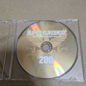 （DISC-1のみ）オムニバスCD　SUPER EUROBEAT 20TH HITS 100　スーパーユーロビート　avcd-10200 avex trax ジャンク品