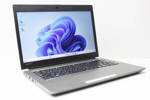 1円スタート ノートパソコン Windows11 ハイスペック 東芝 Dynabook RZ63 第8世代 Core i7 メモリ16GB SSD512GB Windows10 13.3 カメラ