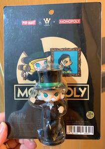 絶版 海外限定 超入手困難 Kennyswork x POPMART Molly Monopoly Figure Art Toy モノポリー モリー Kenny wong直筆イラスト＆サイン入り！