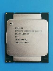 Intel Xeon E5 2603V3 動作未確認※動作品から抜き取り 04030191018