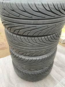 タイヤ 4本セット 245/45R18 ナンカン ULTRA SPORT NS-II バリ山 溝アリ 2018年